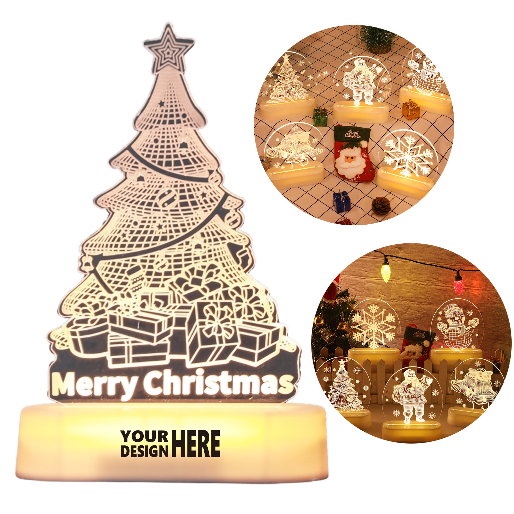 Christmas LED Night Light 3