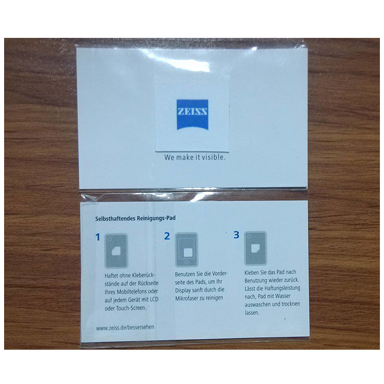 Reusable Mobile Phone Sticker Screen Cleaner Wipe 2