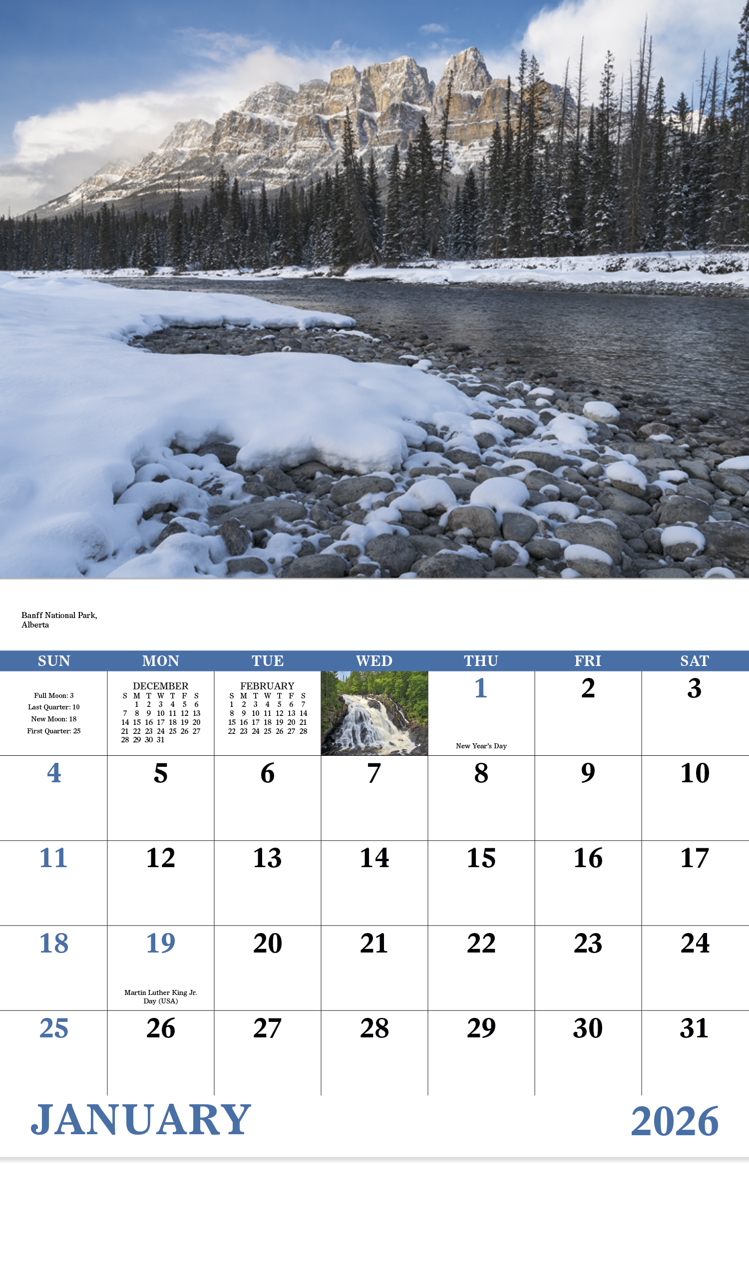 Good Value™ Scenic Canada - Stapled Calendar 23