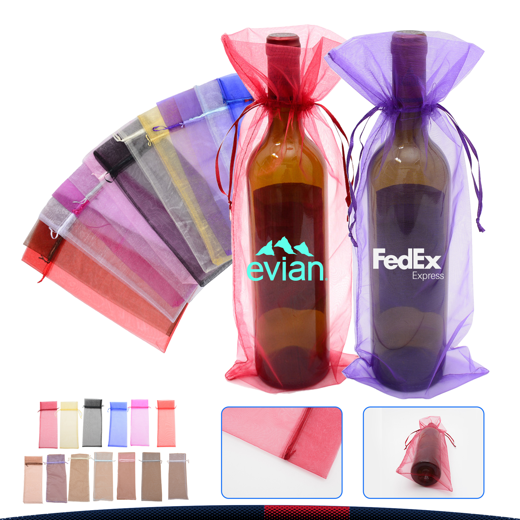 Ruxcy Wine Bottle Bag 18