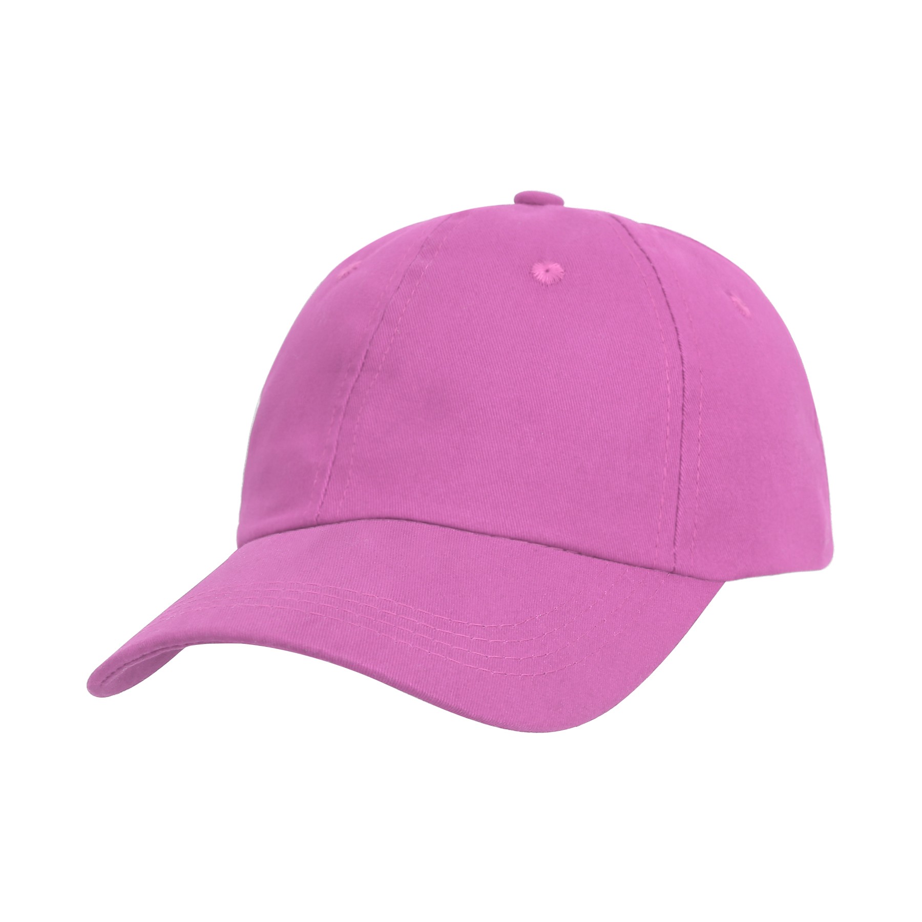 6 Panel Low Profile Unstructured Cotton Twill Baseball Cap 4