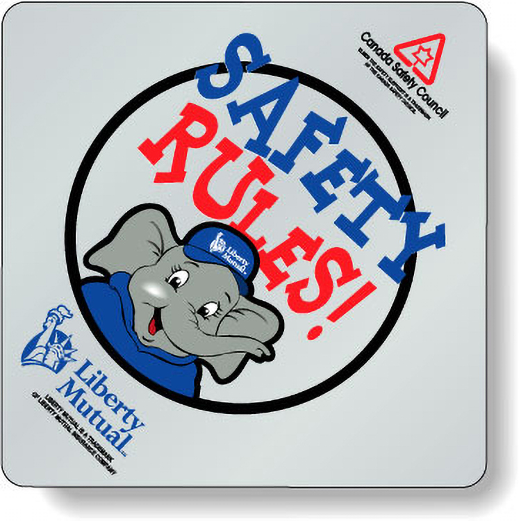 Dull Silver Foil Paper Roll Labels Stock Square (3.5"x3.5")