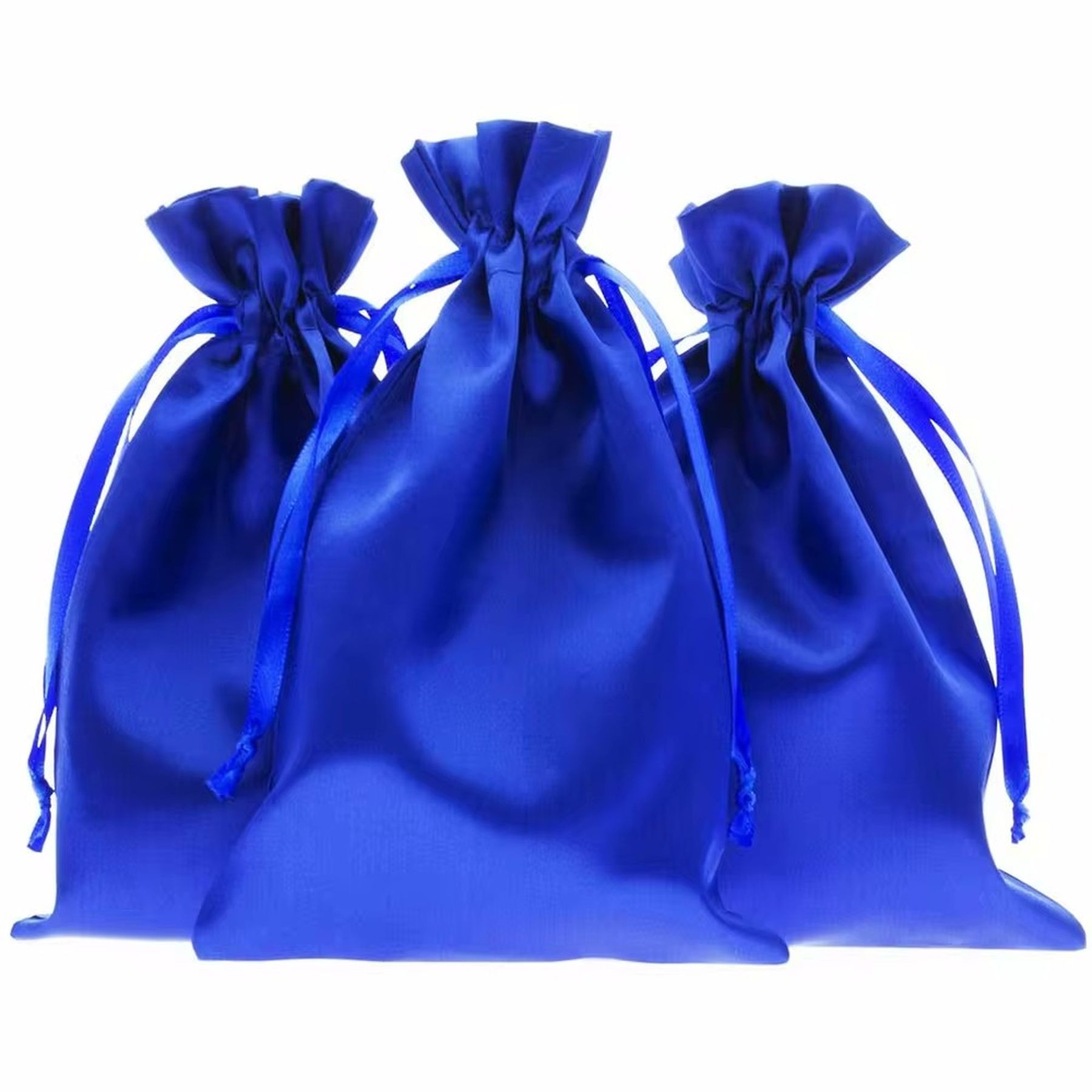 Satin Drawstring Bags Jewelry Pouch Wedding Gift Bags 3