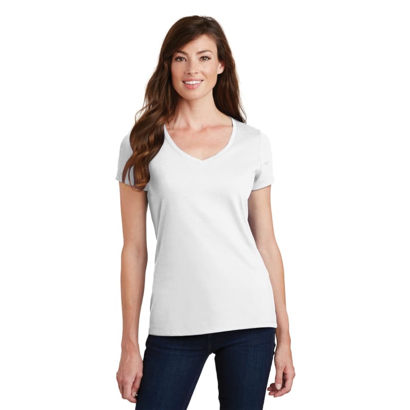 Port & Company Women's Fan Favorite V-Neck Tee. 151