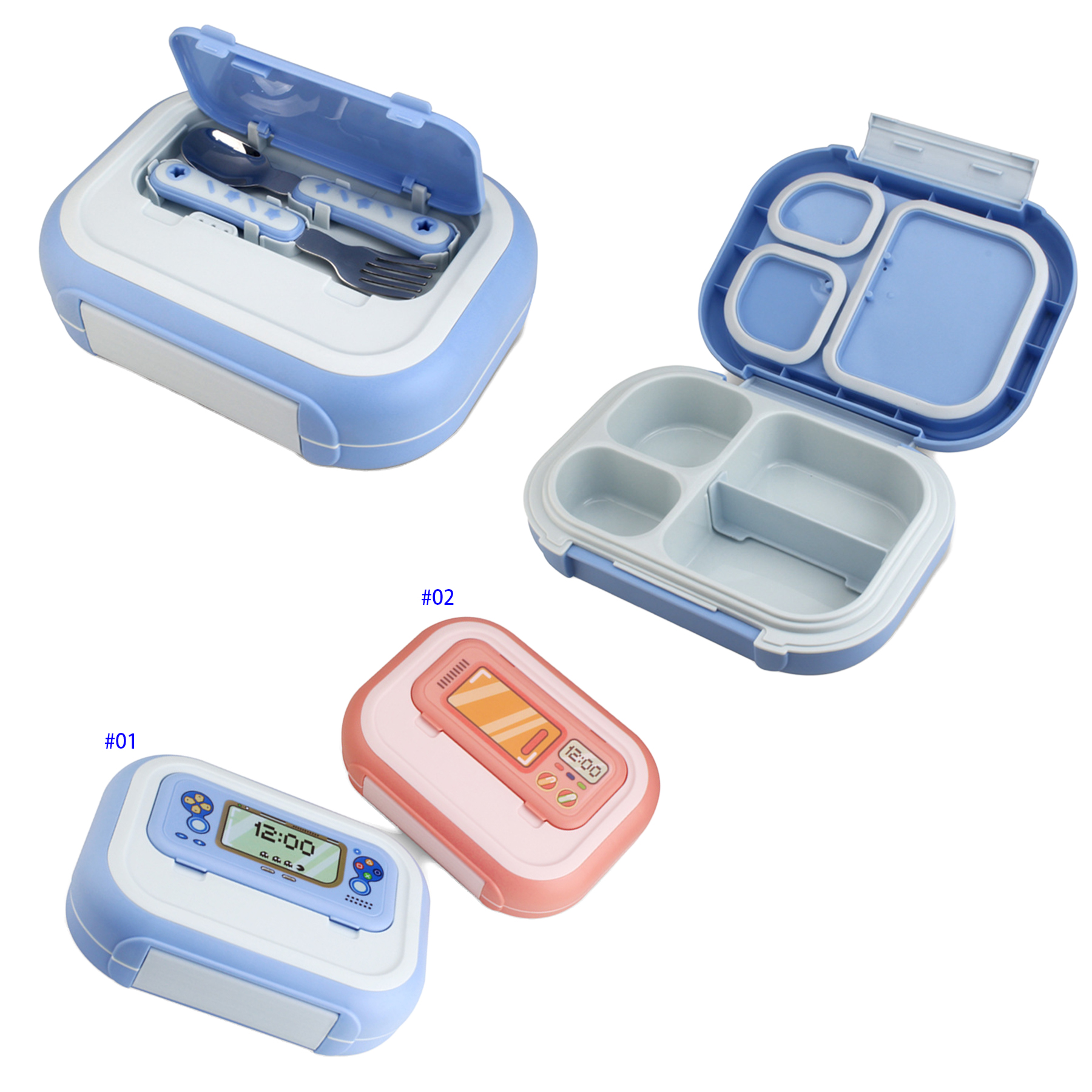 Bento Box 3 Compartments 2