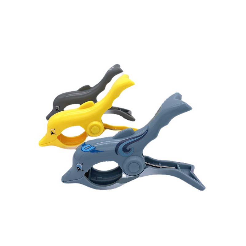 Plastic Dolphin Beach Towel Clip 2