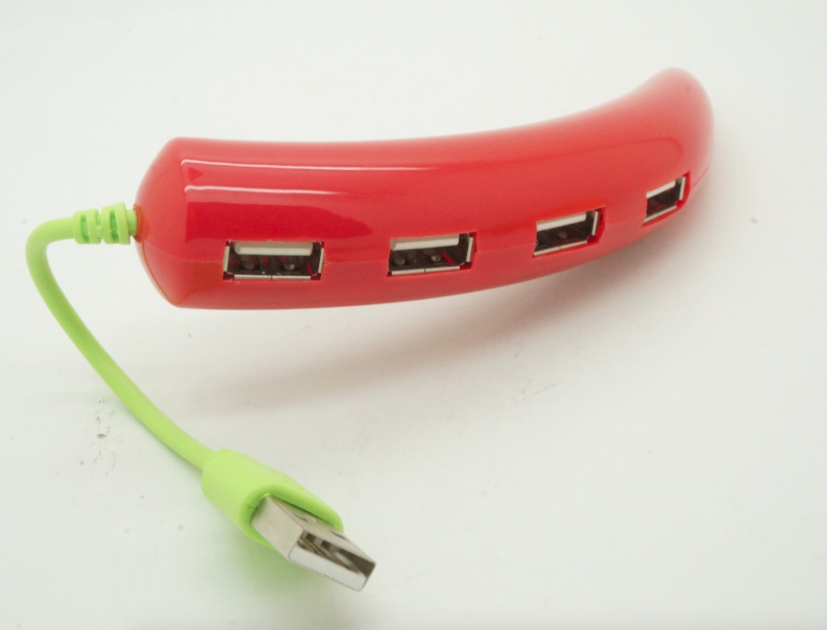 Chili Pepper Shape USB Hub 2