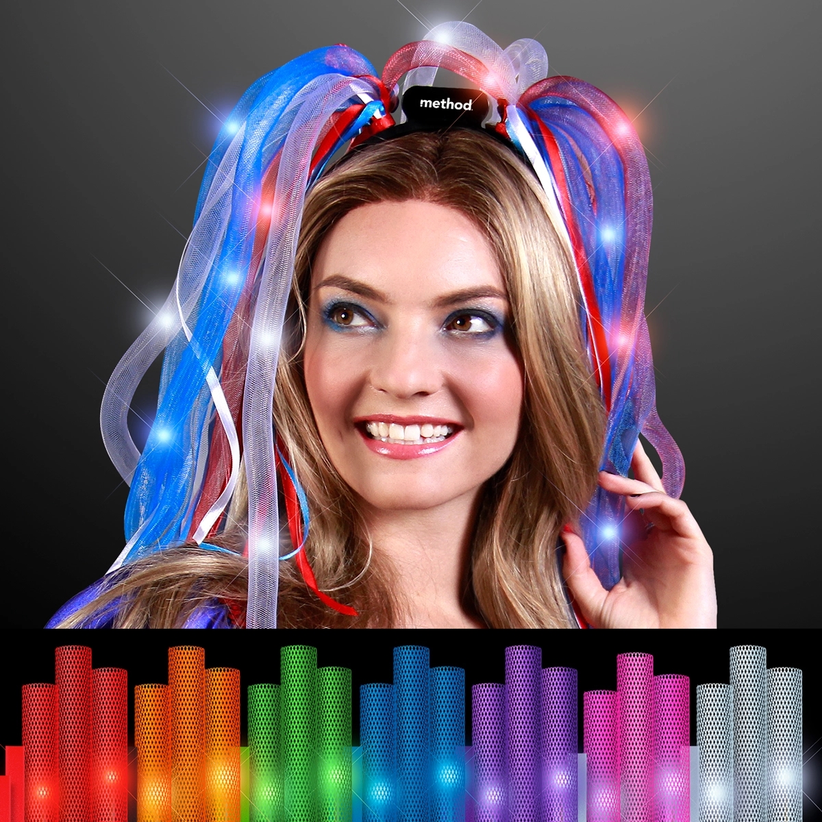 Light Up Hair Noodle Headband 13