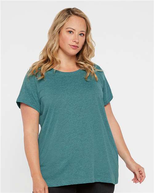 Women's Curvy Collection Fine Jersey Tee - 3816 73