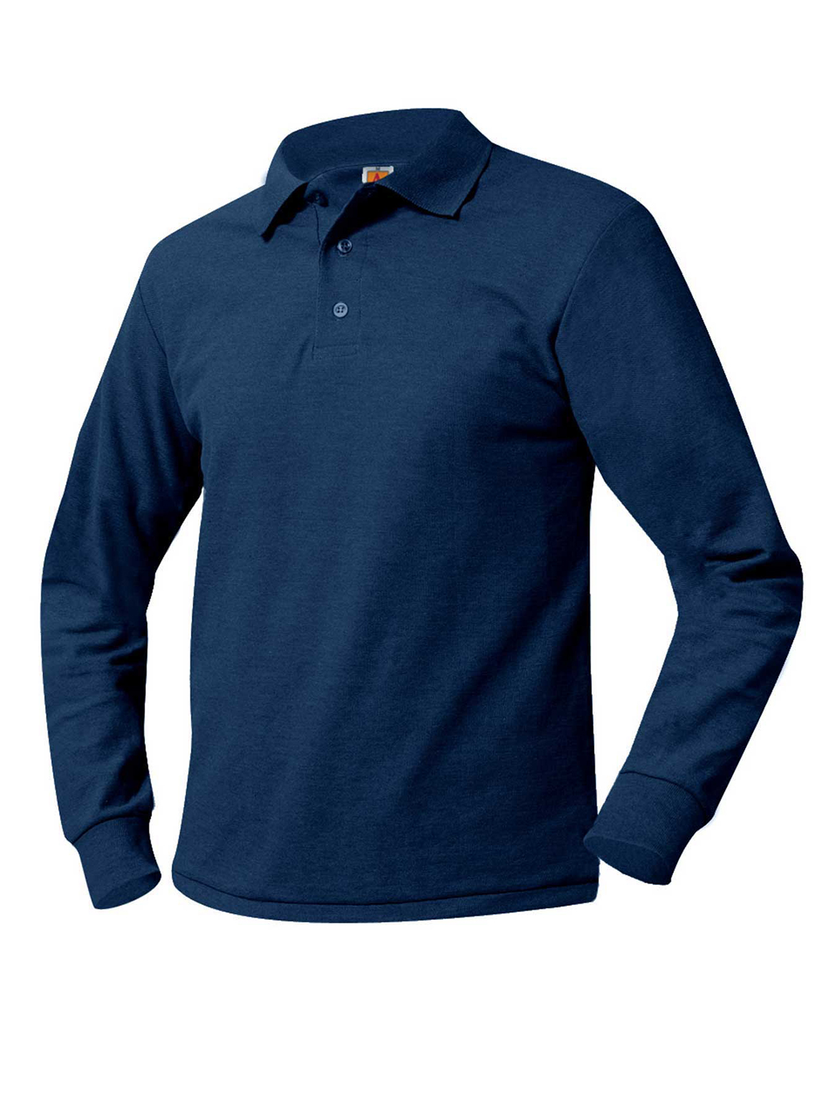 A+ Uniforms - Unisex Long Sleeve Knit Shirt 2