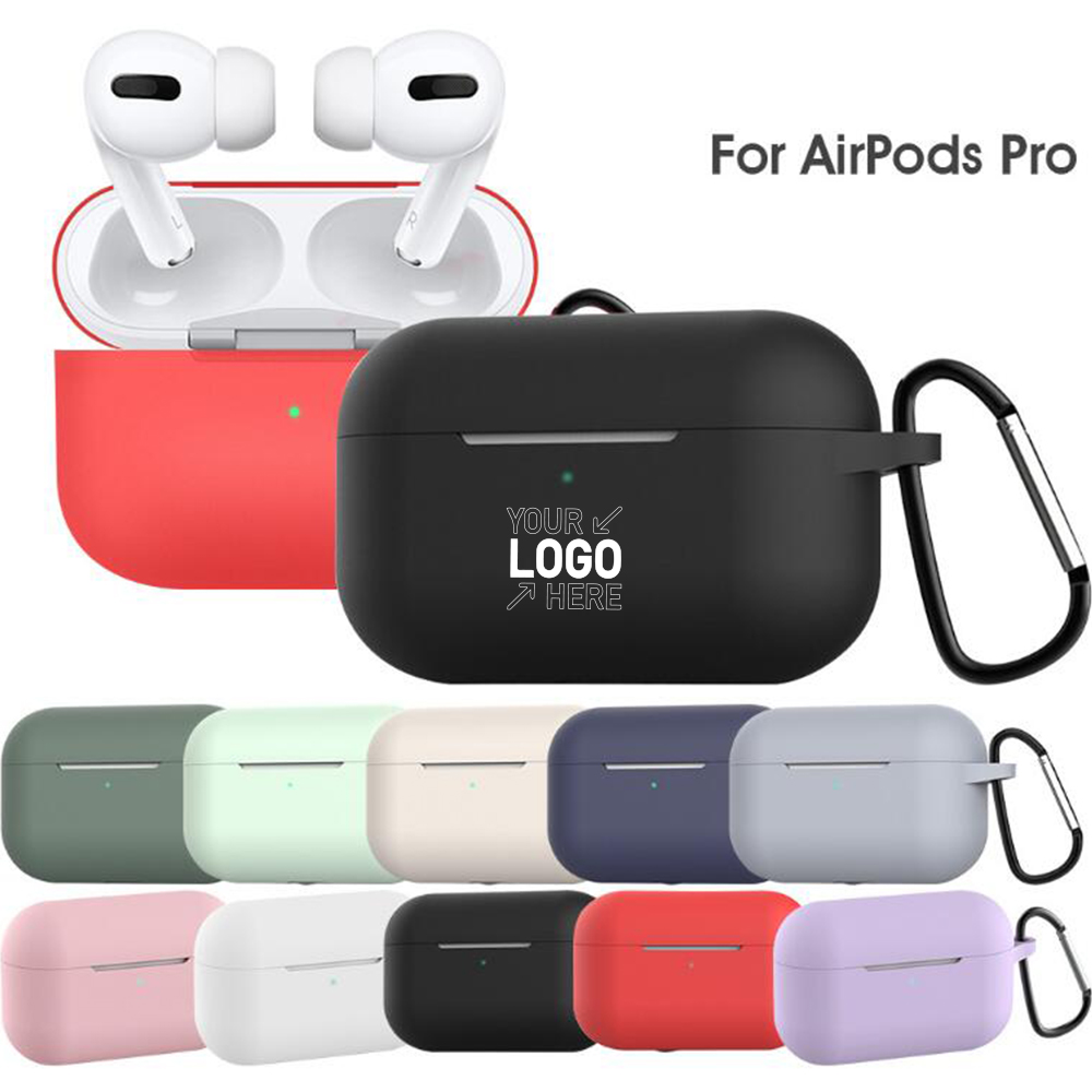 Silicone Earpods Case Cover w/Keychain 5