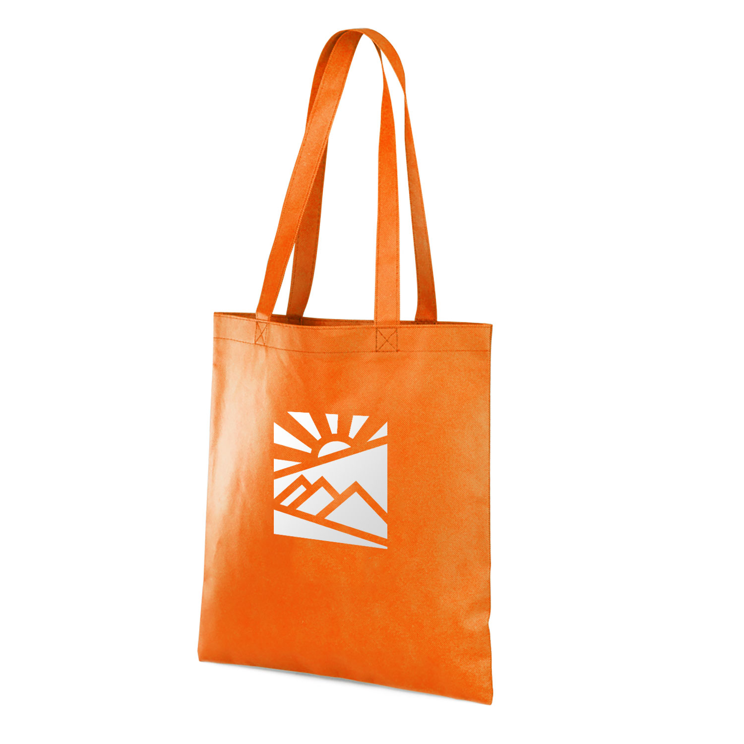 Speedy Shopper Non-Woven Reusable Tote Bags (2 Color Imprint) 2