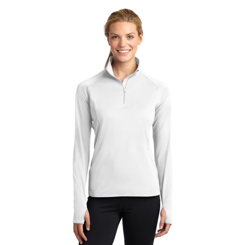 Sport-Tek Women's Sport-Wick Stretch 1/4-Zip Pullover. 54