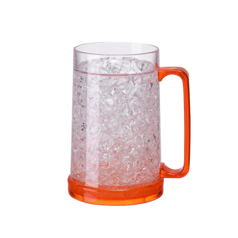 16oz Double Wall Gel Freezer Beer Mug 2