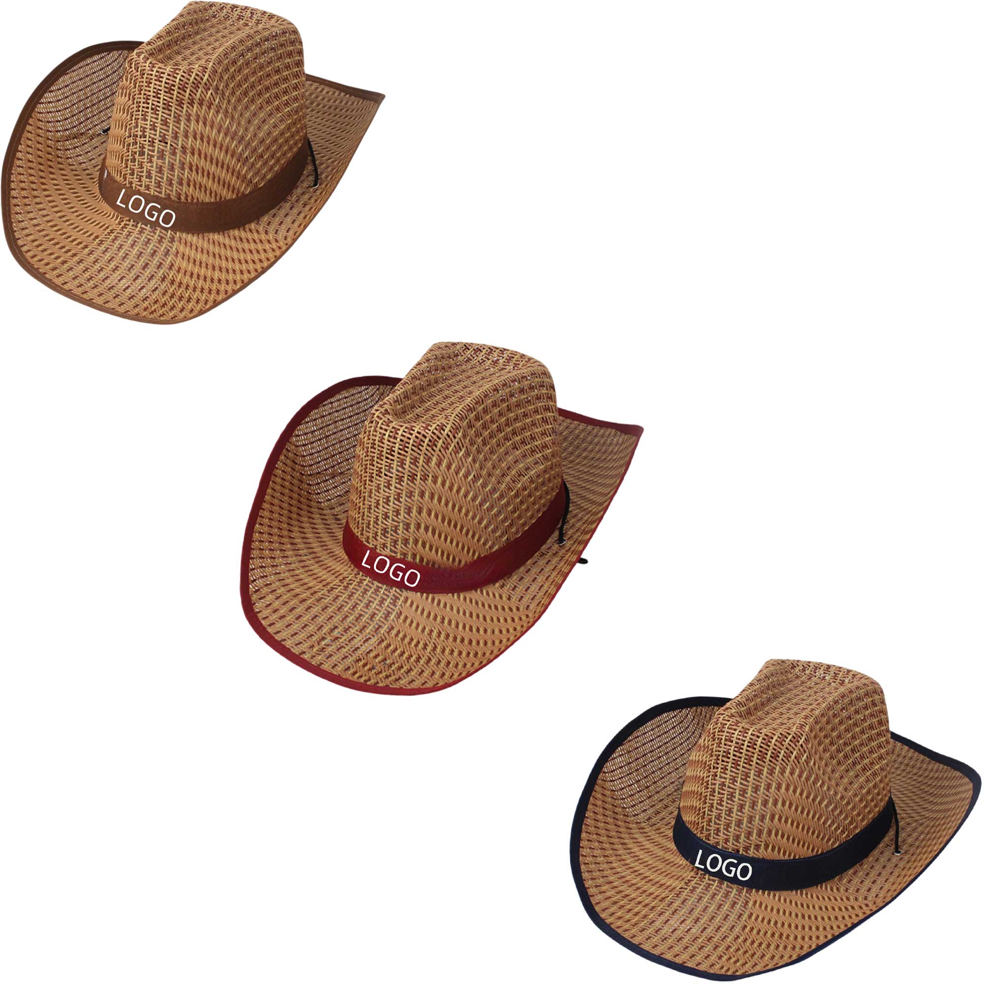 Breathable Wide Brimmed Travel Straw Hat 2