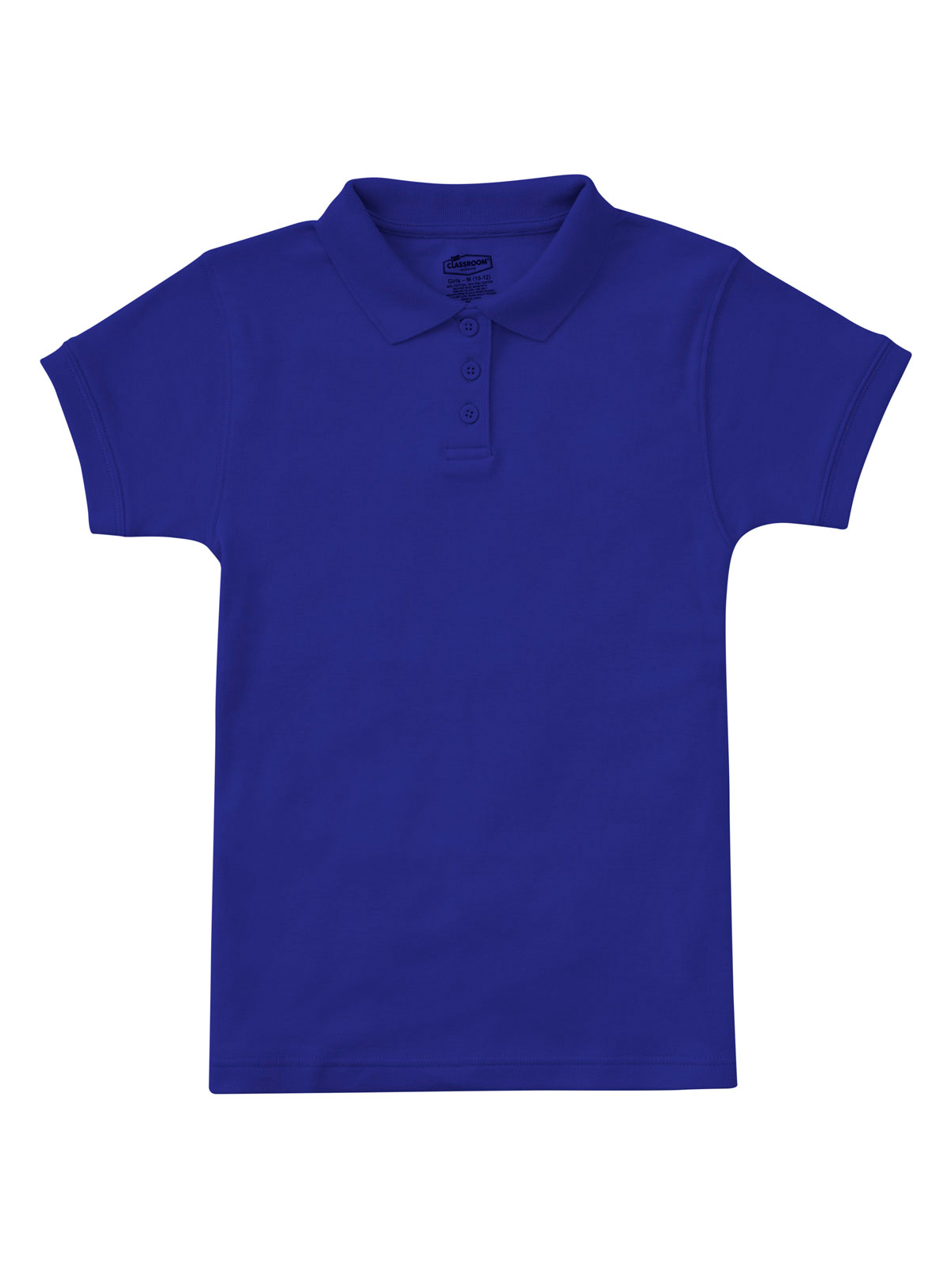 Classroom Uniforms - Junior Girls' Short Sleeve Fitted Interlock Polo 9