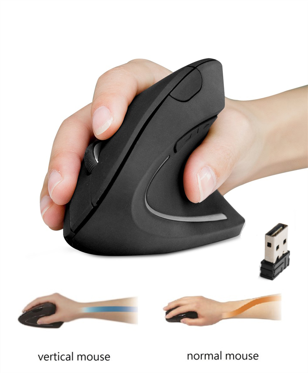 Wireless Vertical Ergonomic Mouse 1