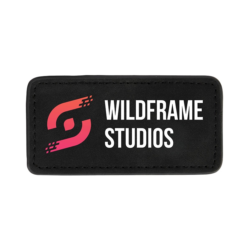 Leatherette Patch With Hook Backing 5
