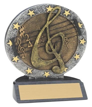4-1/2" Music All Star Sport Award 2