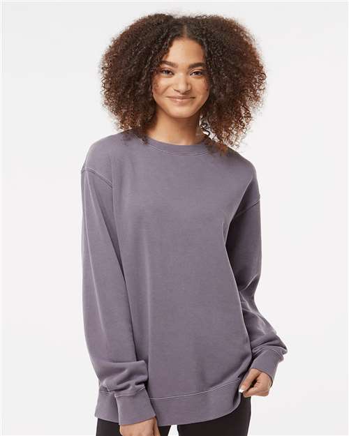 Unisex Midweight Pigment-Dyed Crewneck Sweatshirt - PRM3500 139