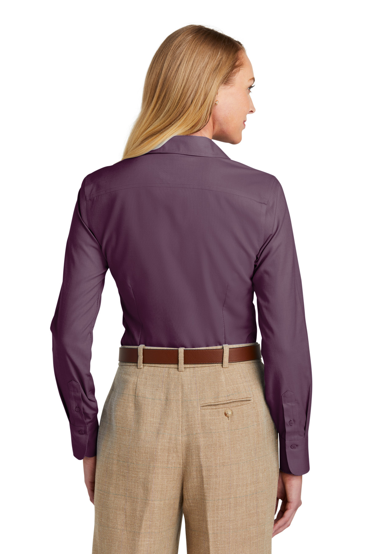 Brooks Brothers Women's Wrinkle-Free Stretch Nailhead Shirt BB18003 40