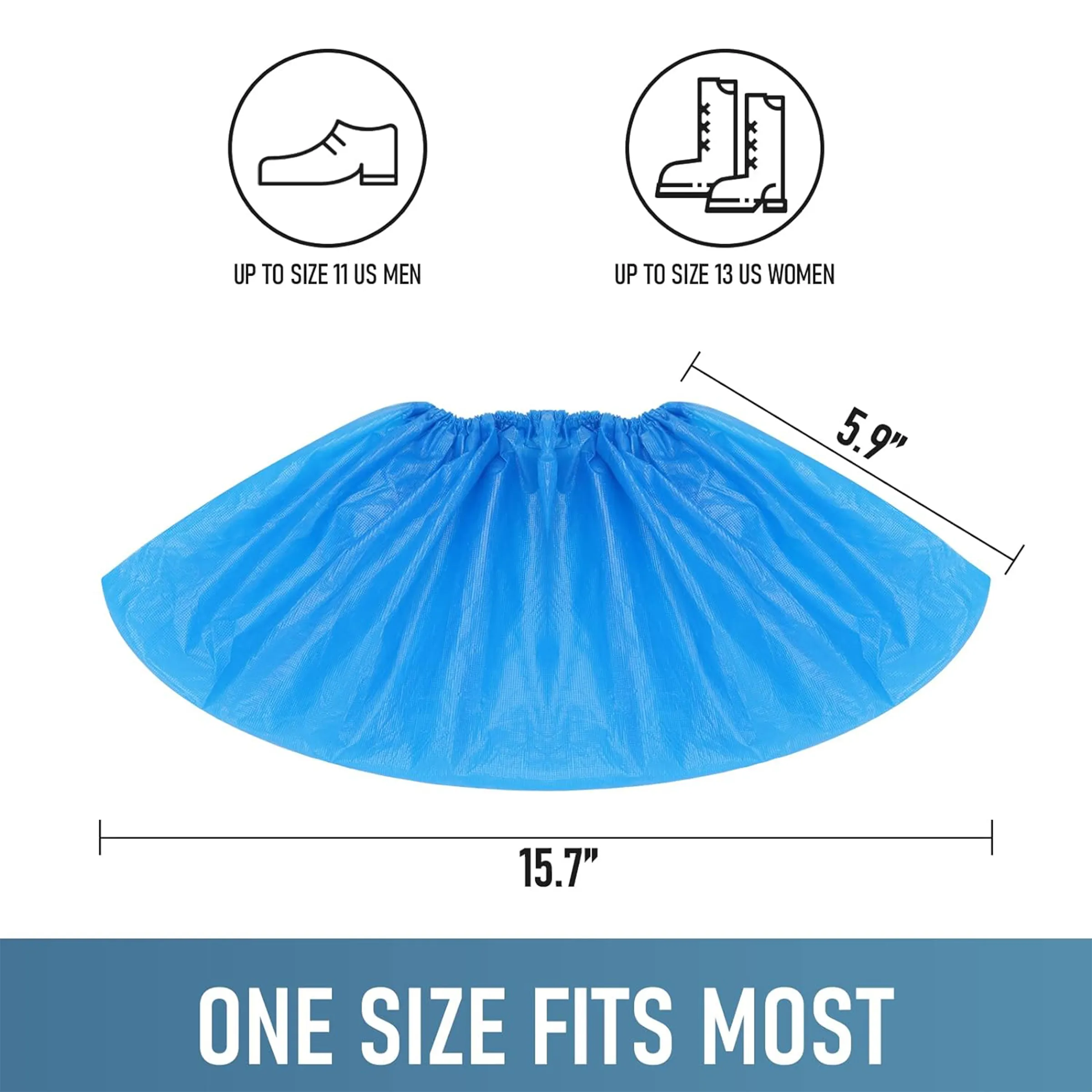 Disposable Non Slip Shoe Covers 6