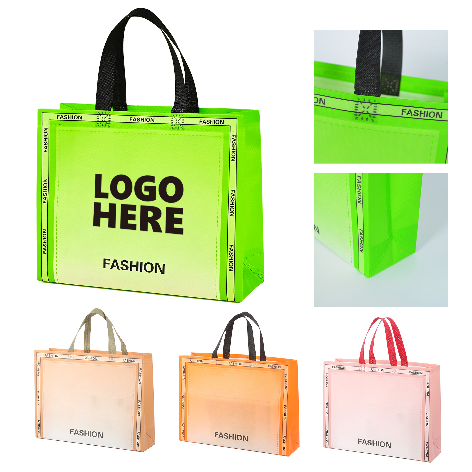 Gradient Color Gift Shopping Bag 3