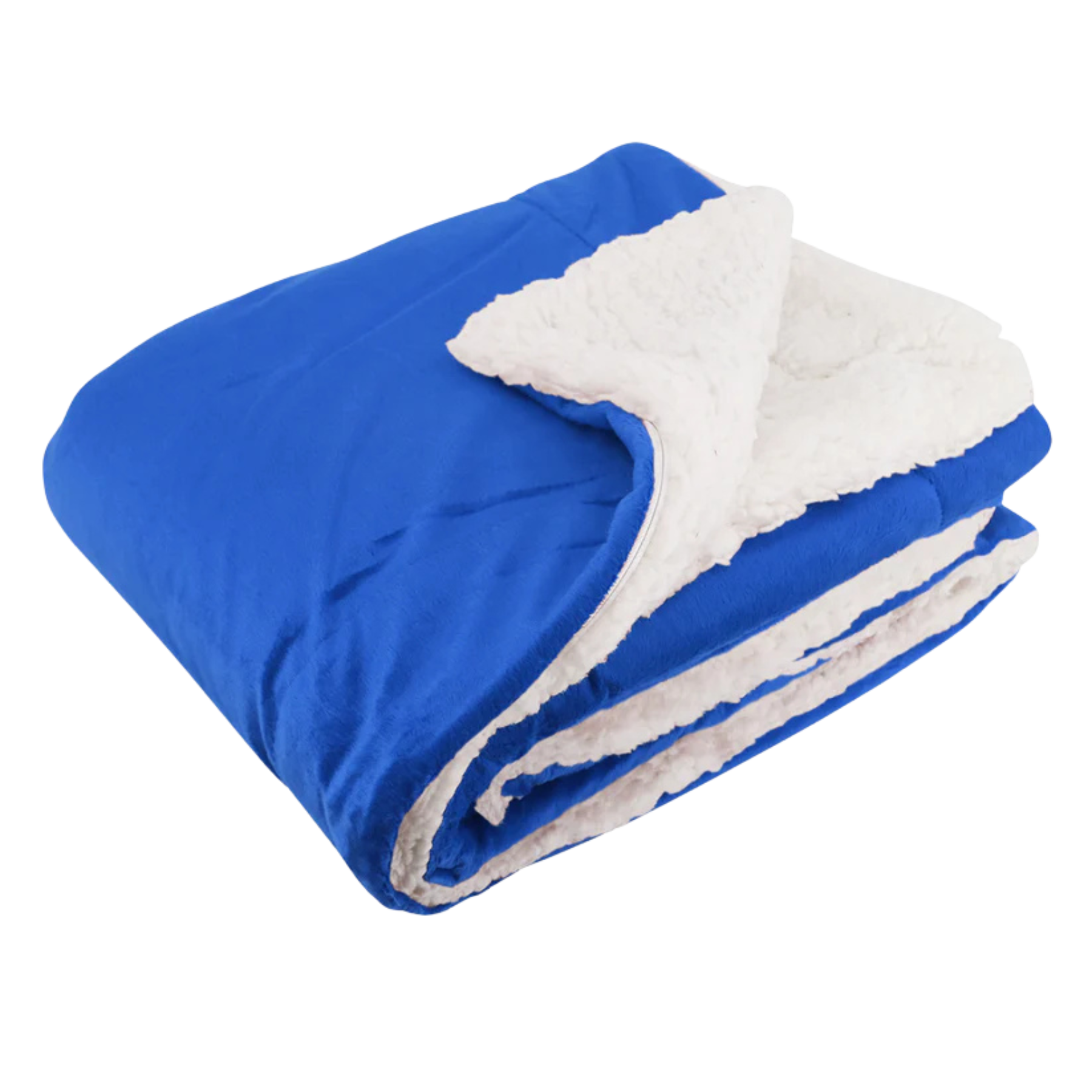 Micro Mink Solid Colors Sherpa 50" x 60" Blanket (BLANK) 7