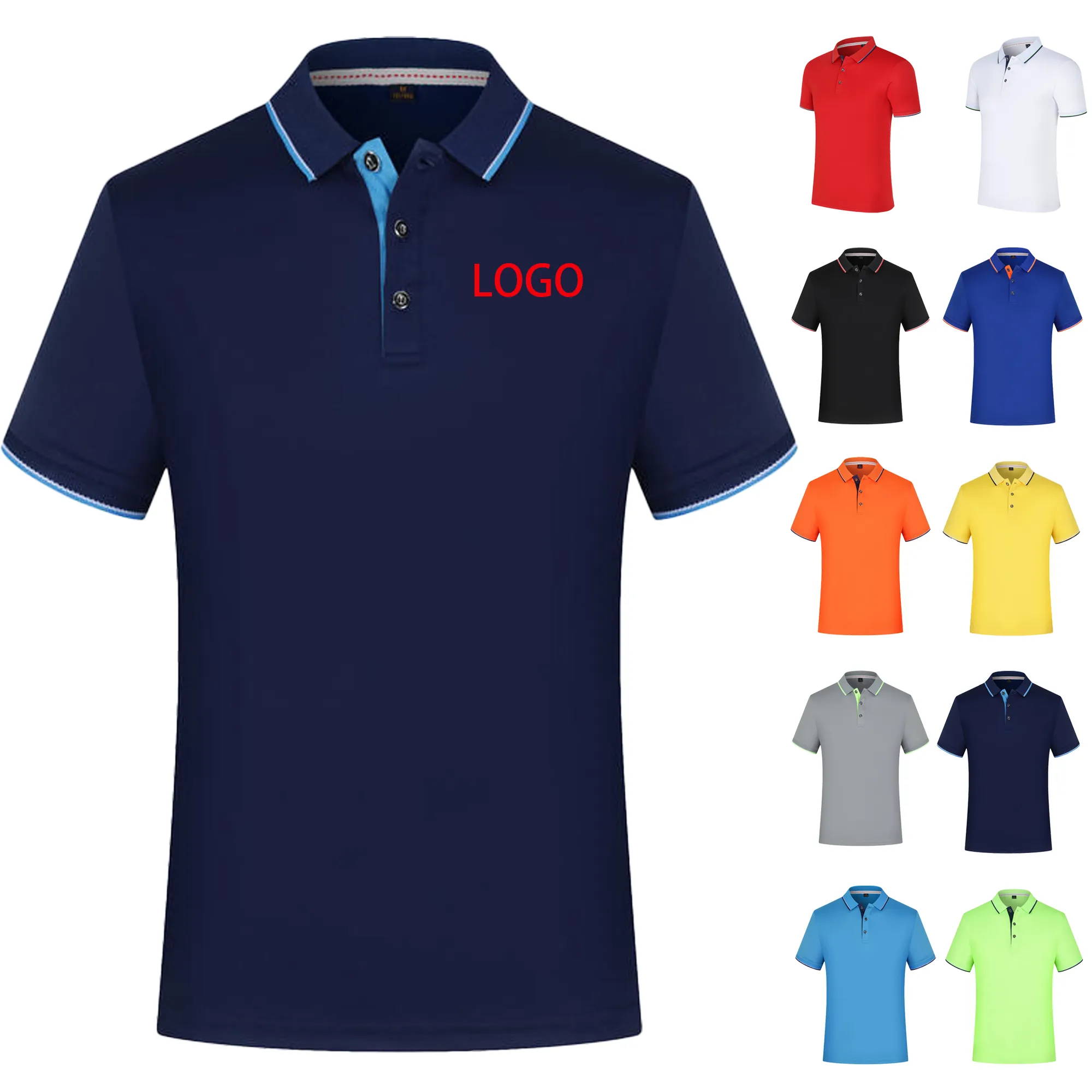 MOQ 20 Quick-Dry Polo Shirt 9