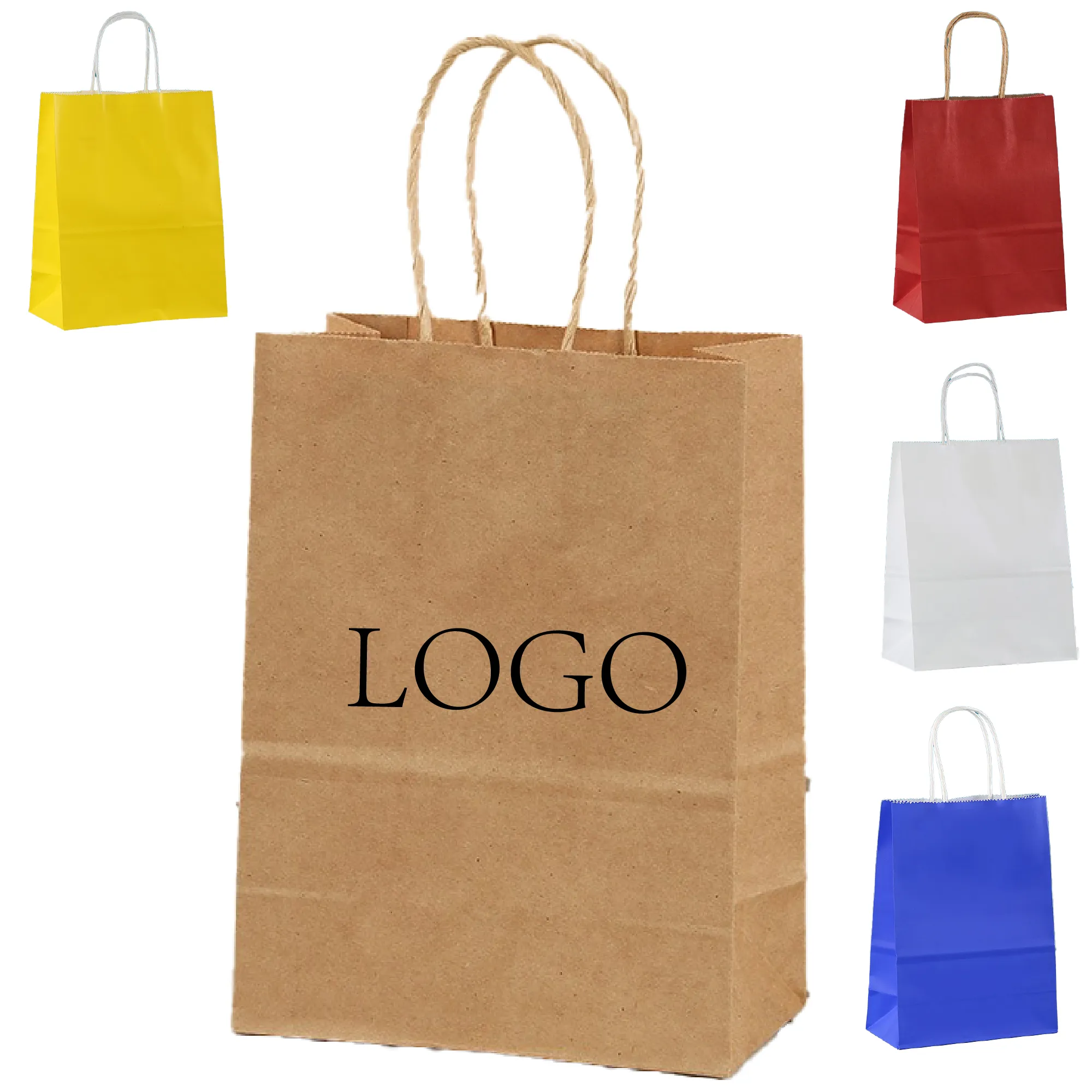 Stylish Eco-Friendly Kraft Paper Bags Durable Blosas Pinata 4
