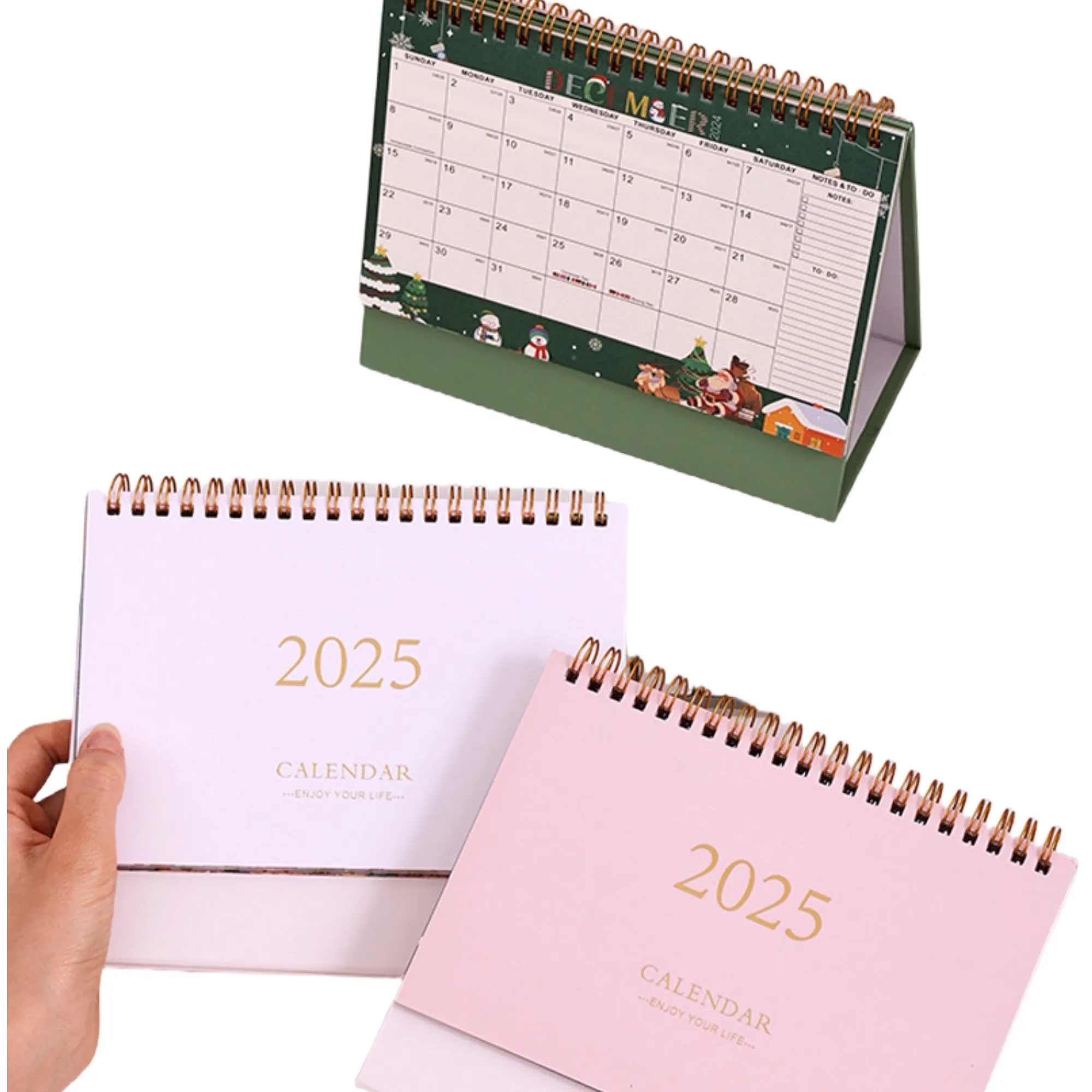 Small Desk Calendar 2025 2