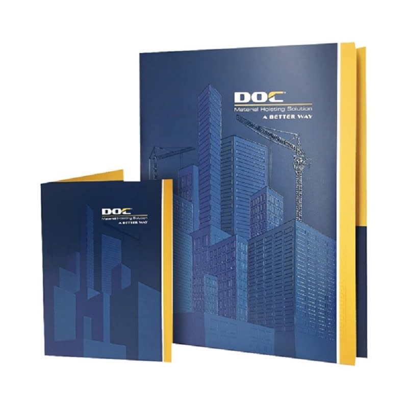 9 X 12 Inch Full Color Two-Pocket Presentation Folders 4