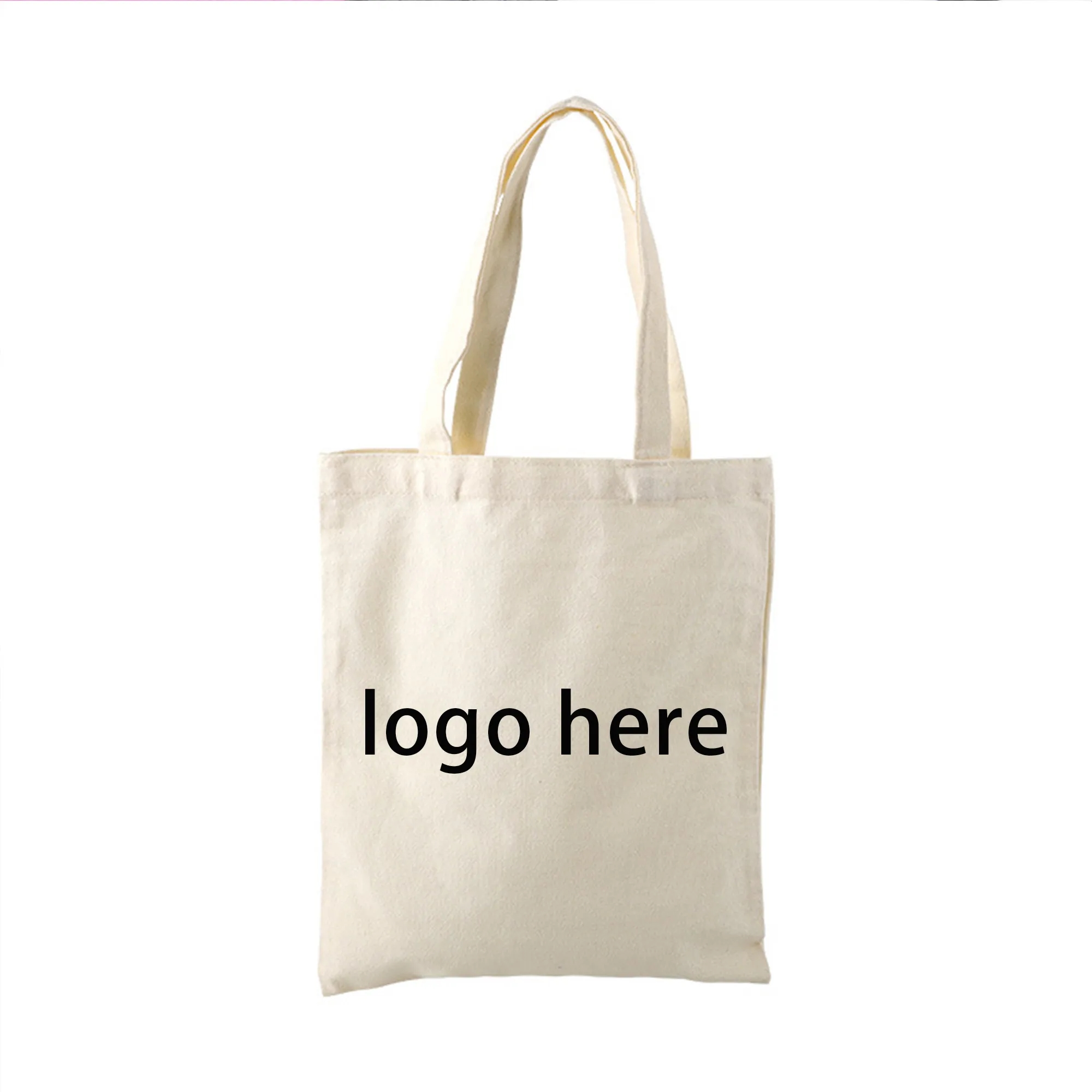 Cotton Canvas Tote Bag, custom tote bag with logo imprint 2