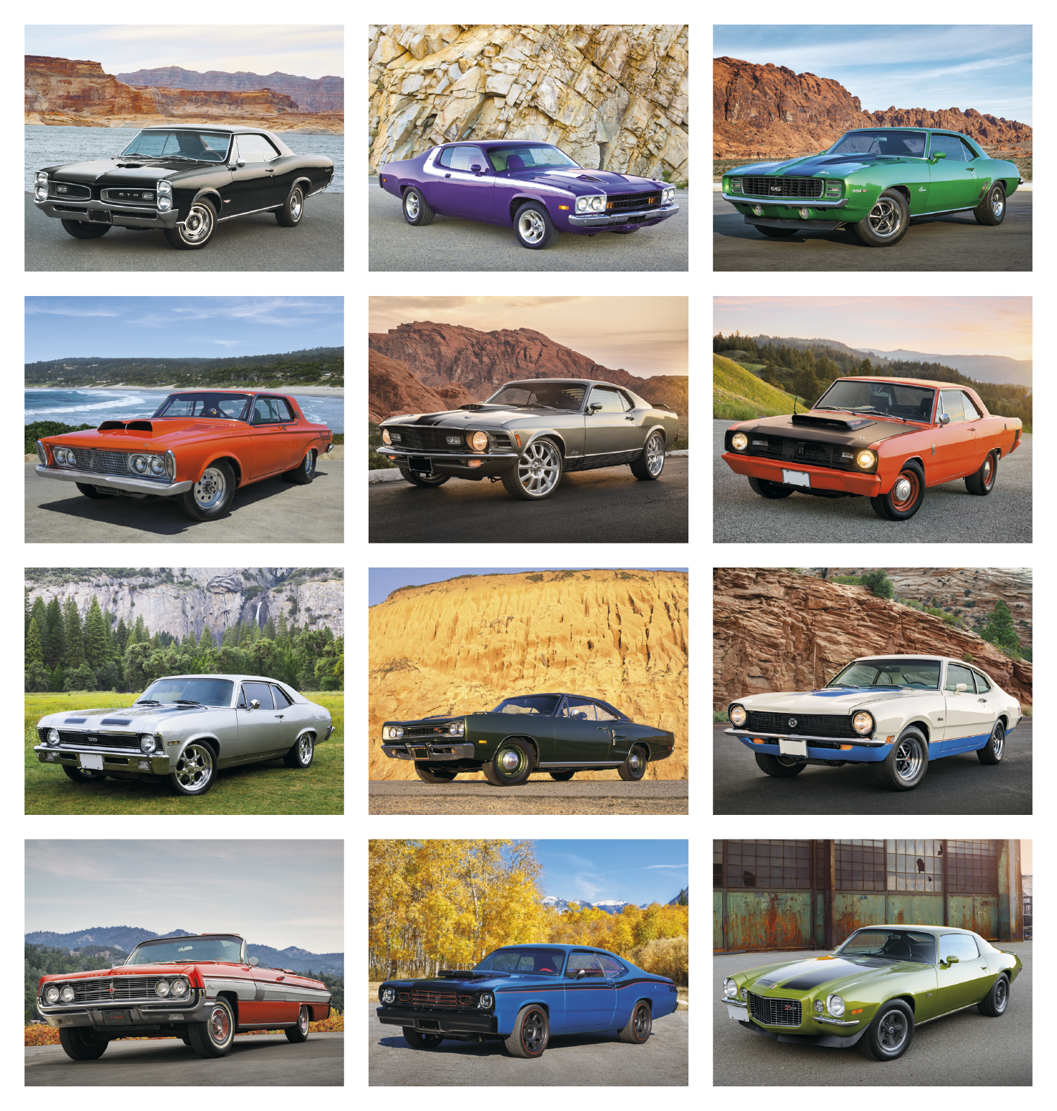 Triumph® Calendars Muscle Cars Calendar 81
