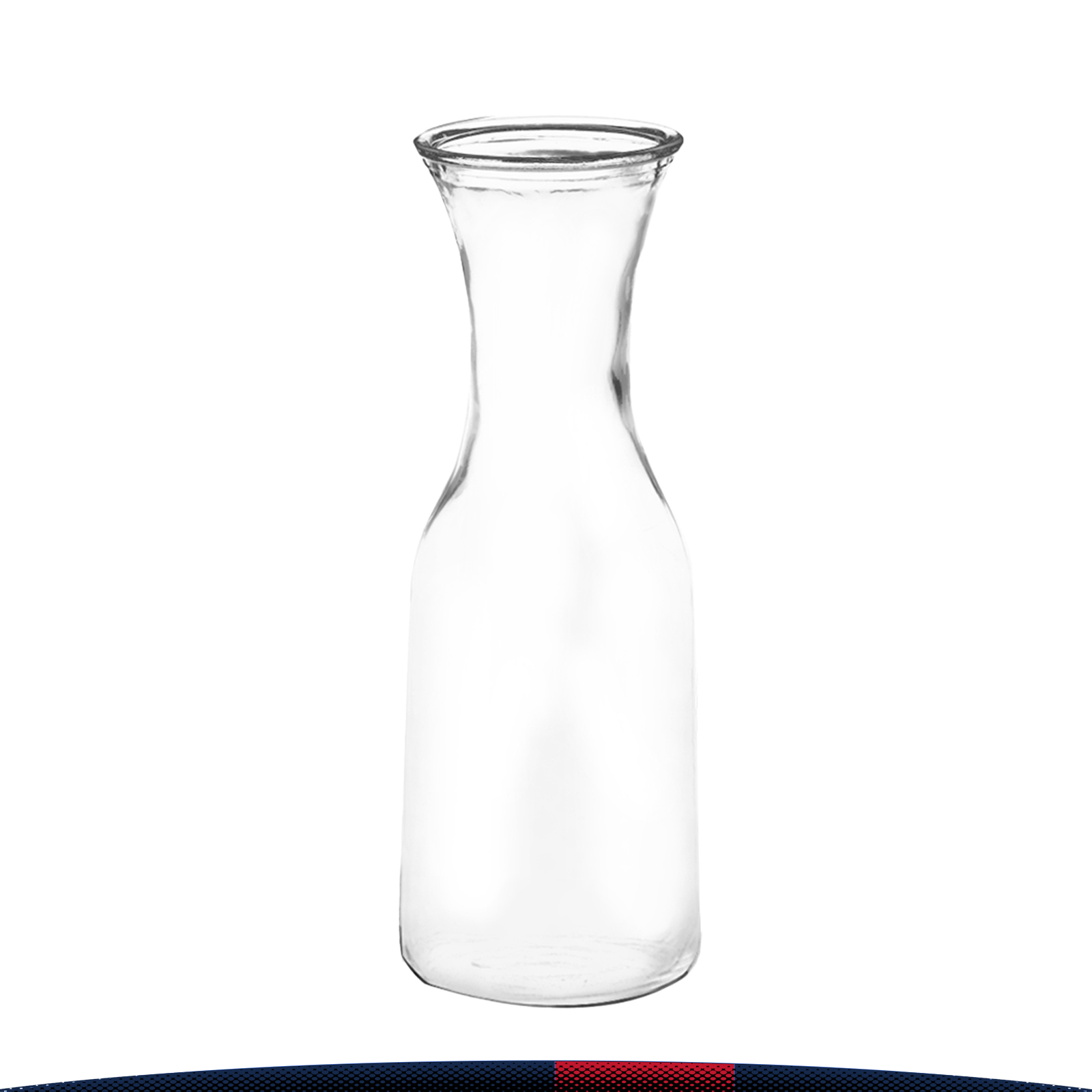 34 oz. Fleem Clear Glass Carafes 2