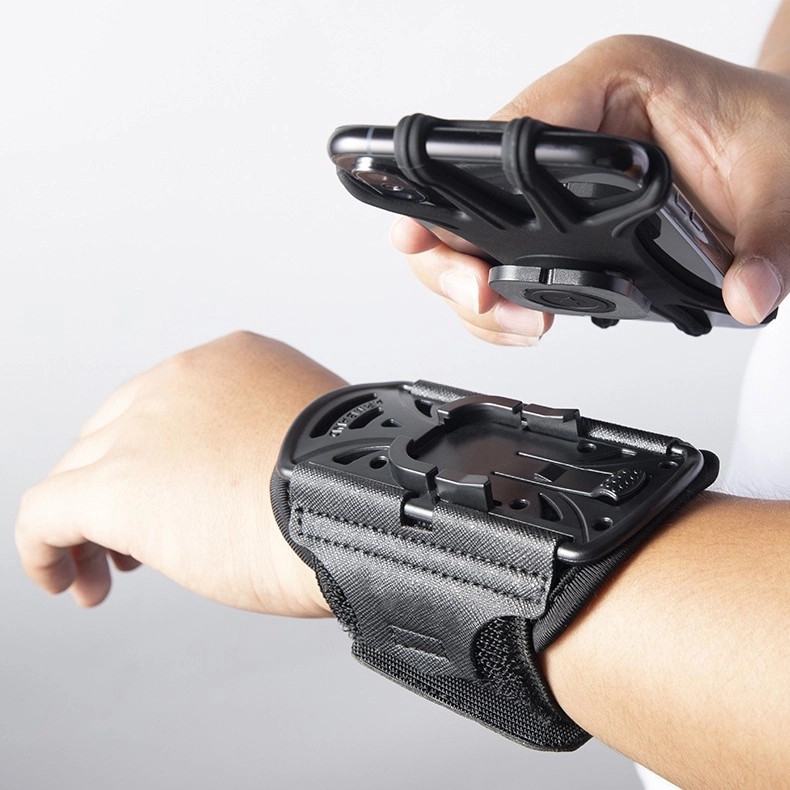 Silicone Mobile Arm Sleeve Band 4