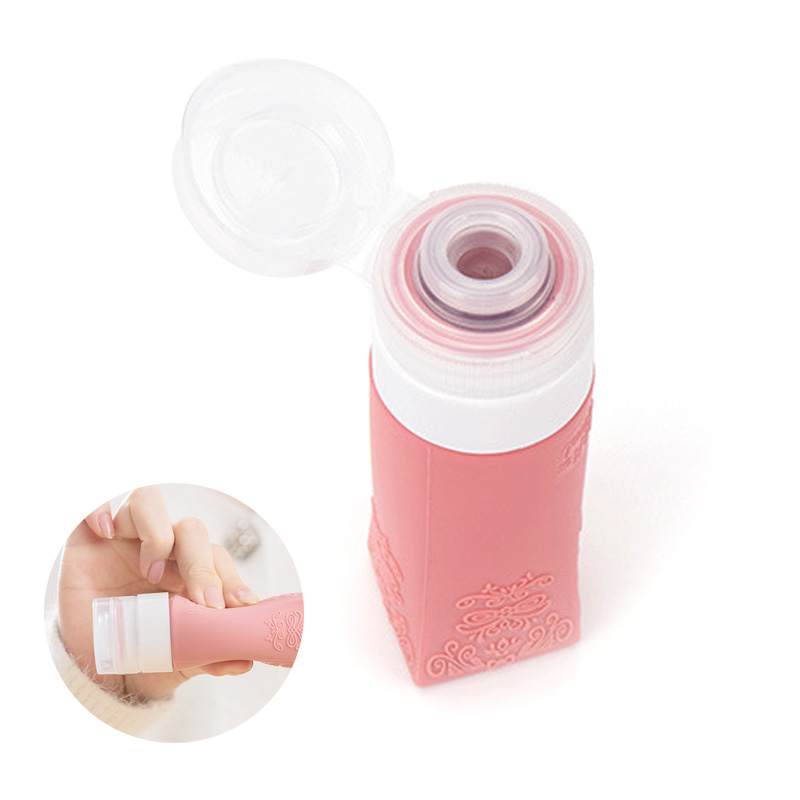 Travelling Packing Bottle Safe and Secure Colorful Pack Silicone Straw Kit 1