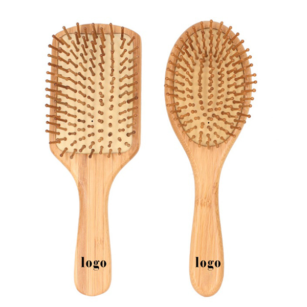 Natural Bamboo Wooden Massage Hair Comb 1