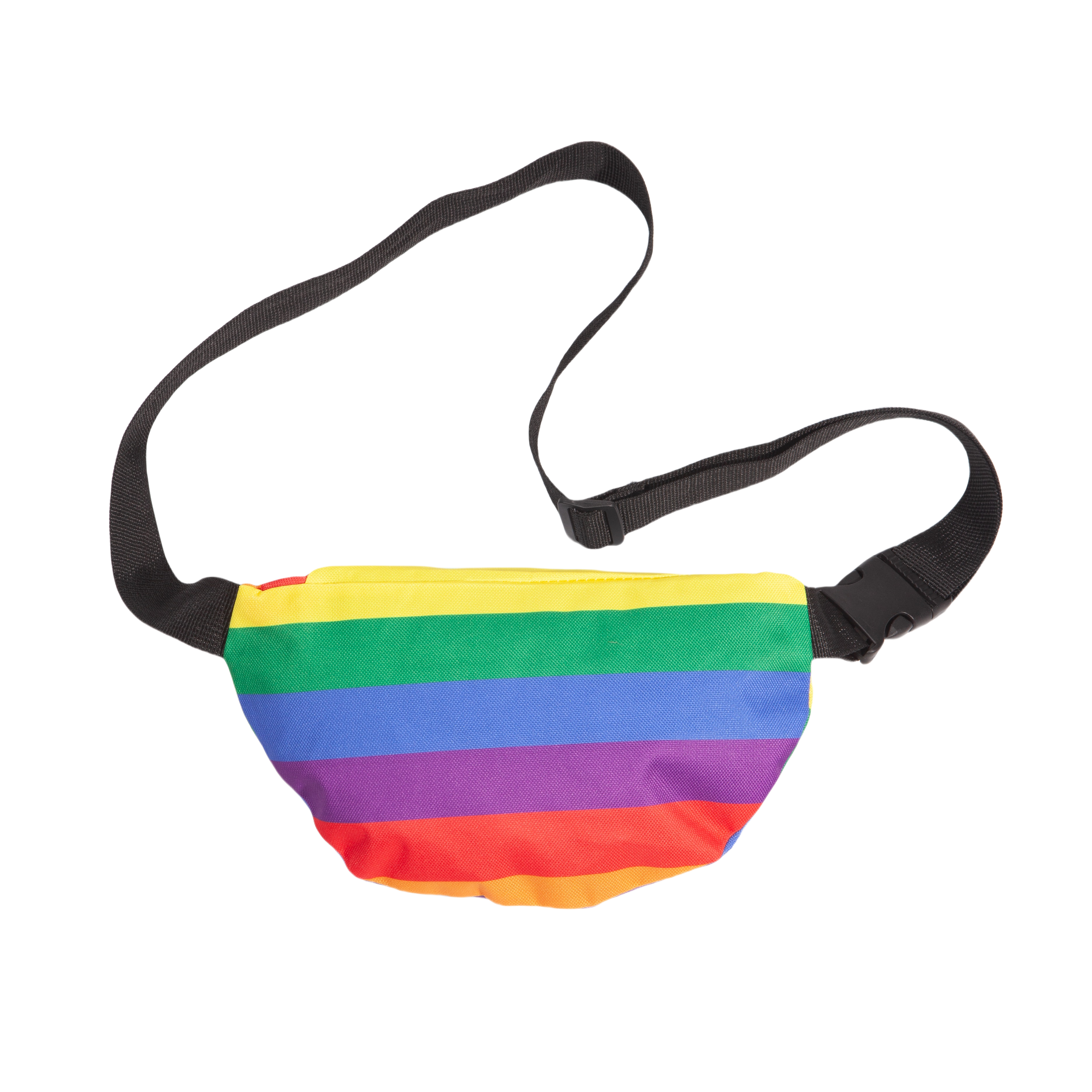 Polyester Vibrant Rainbow Waist Pack 4