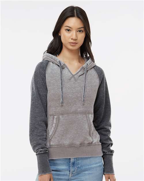 Women's Zen Fleece Raglan Hooded Sweatshirt - 8926 23