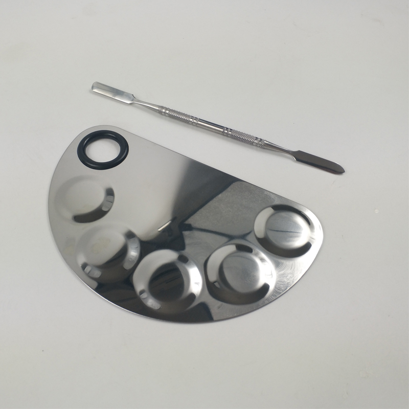 Stainless Steel Palette And Spatula 5