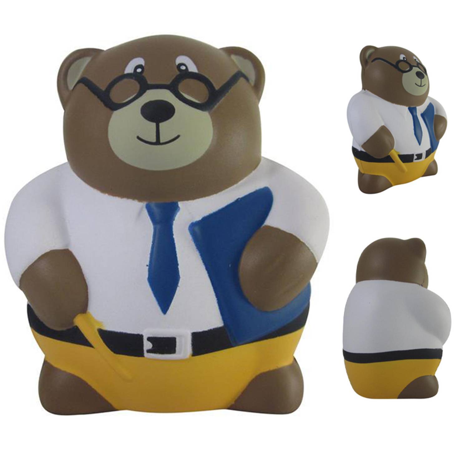 PU Foam Squishy Teacher Bear Stress Reliever Toy 7