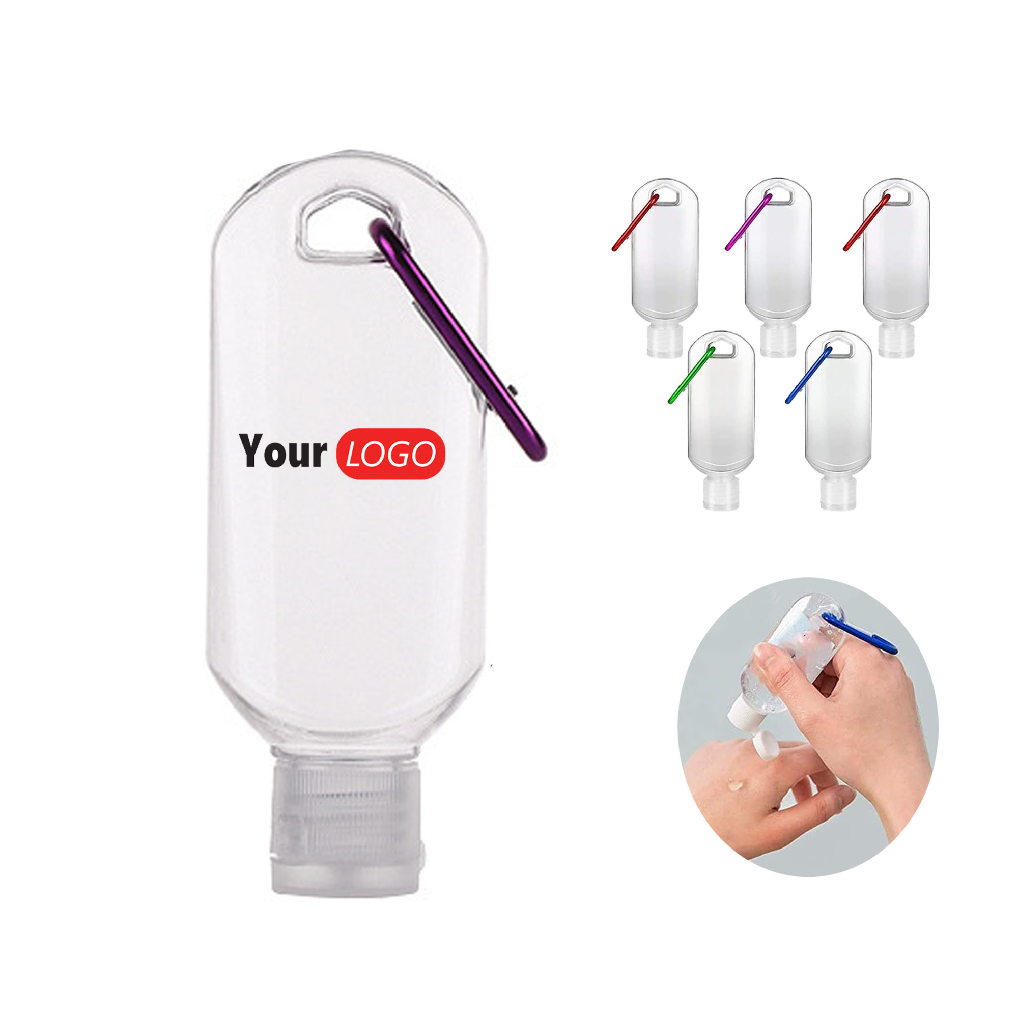 Empty Hand Sanitizer Bottles 2