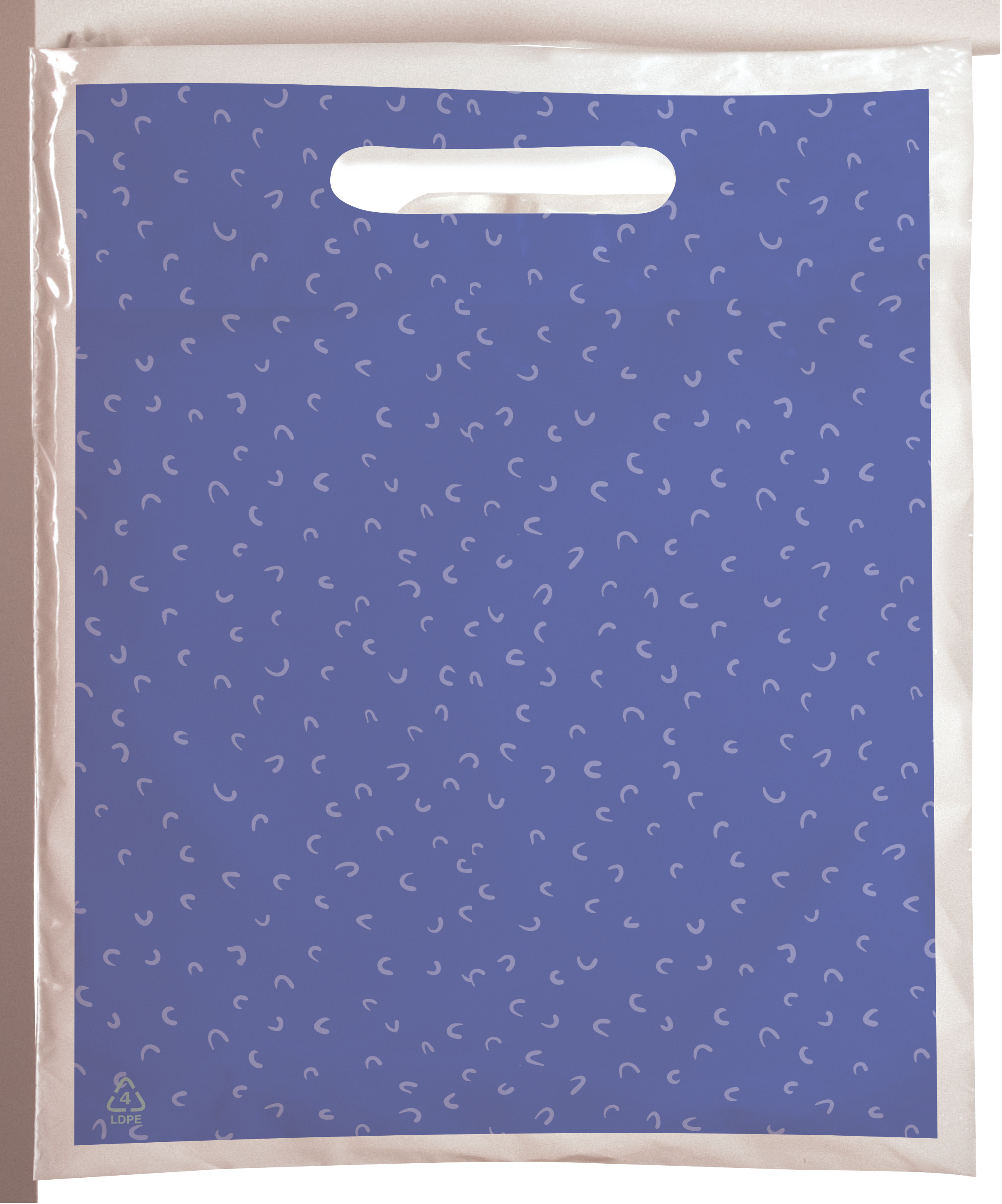 Playful Patterns Designer Plastic Bag (6" x 13") 5