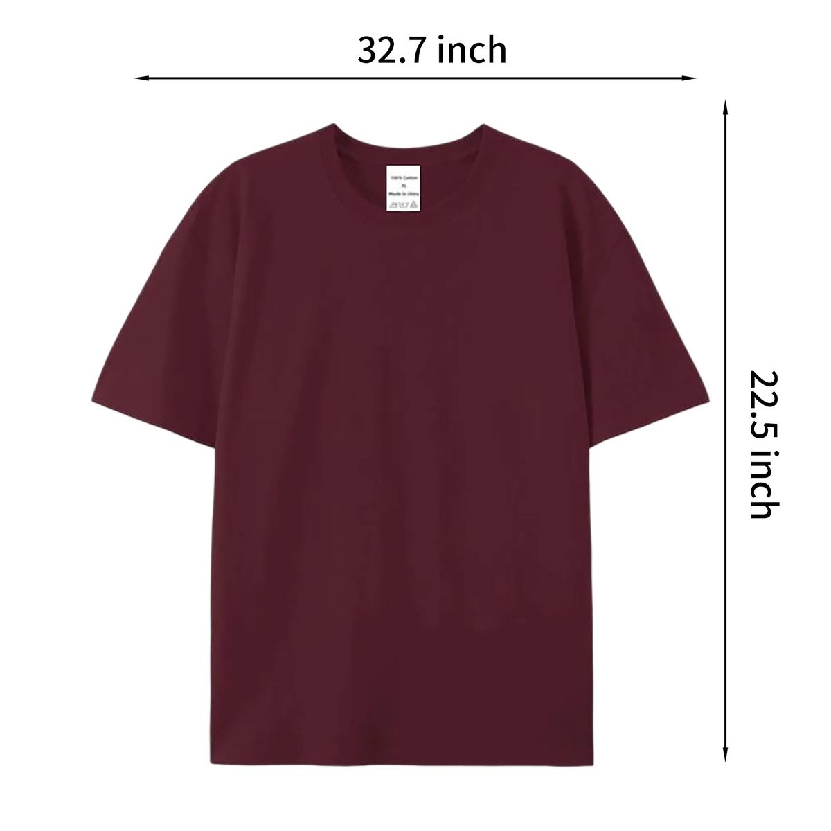 Classic 100 Percent Cotton Tee Lightweight Summer Wear 10