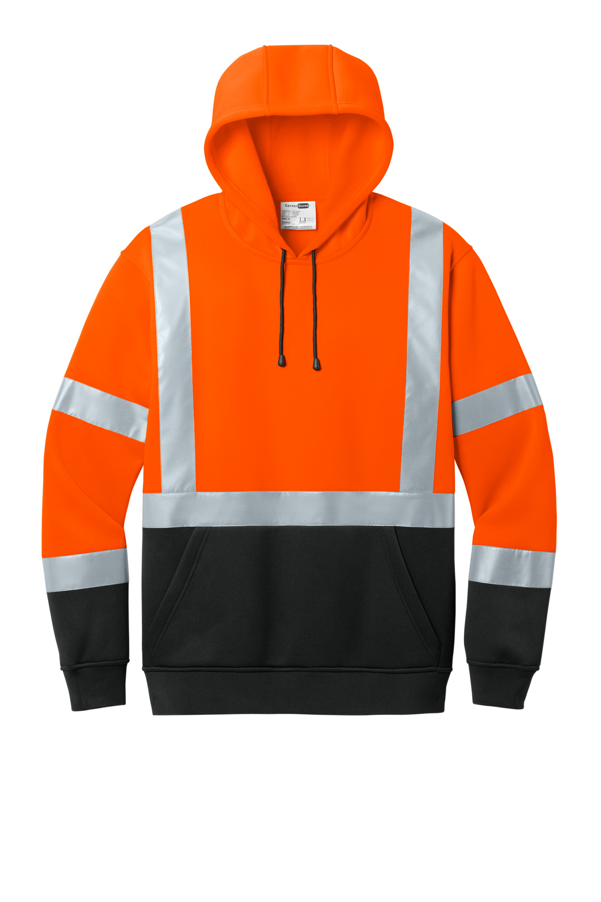 CornerStone ANSI 107 Class 3 Heavy-Duty Fleece Pullover Hoodie CSF301 11