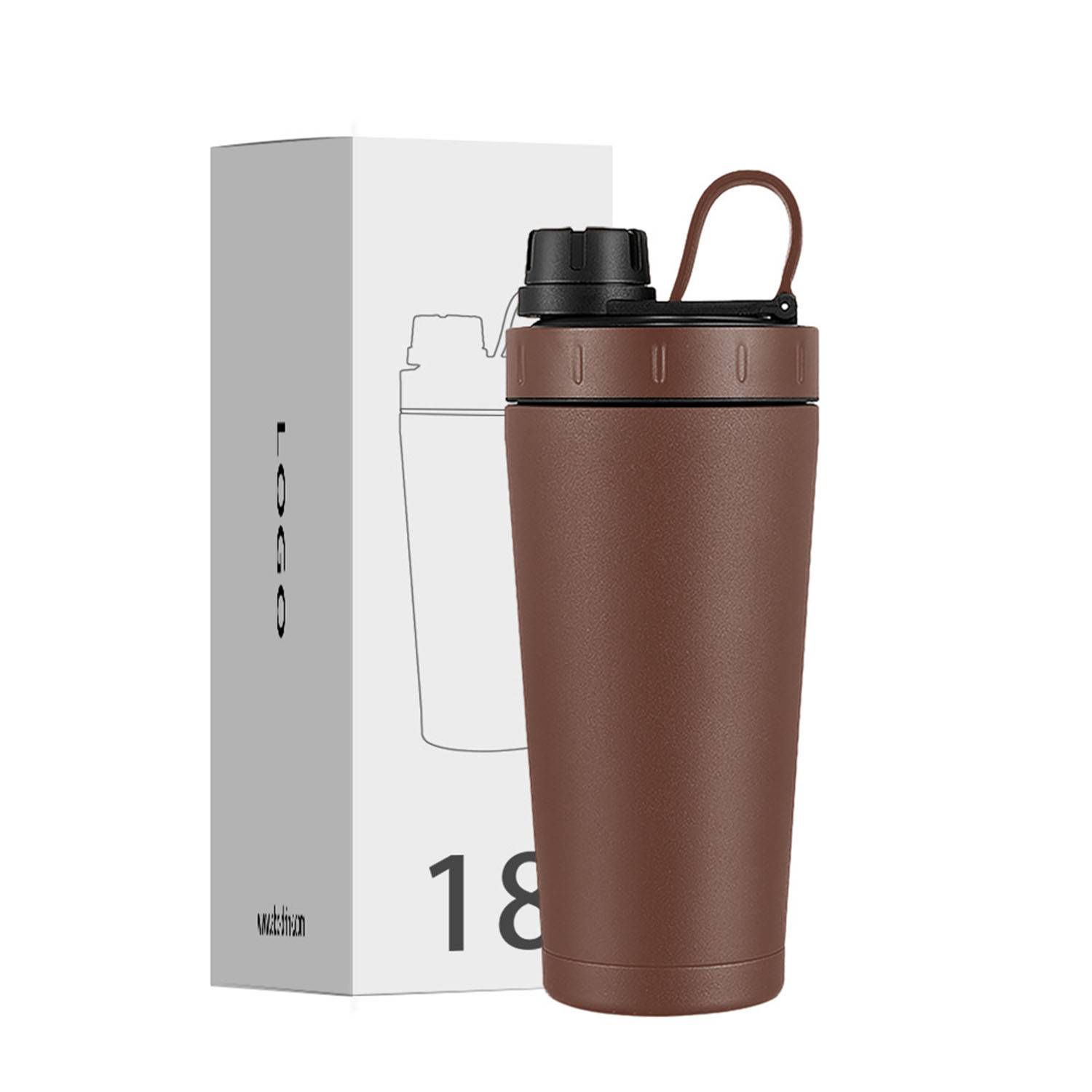 18oz stainless steel Large capacity with scale insulated cup 11