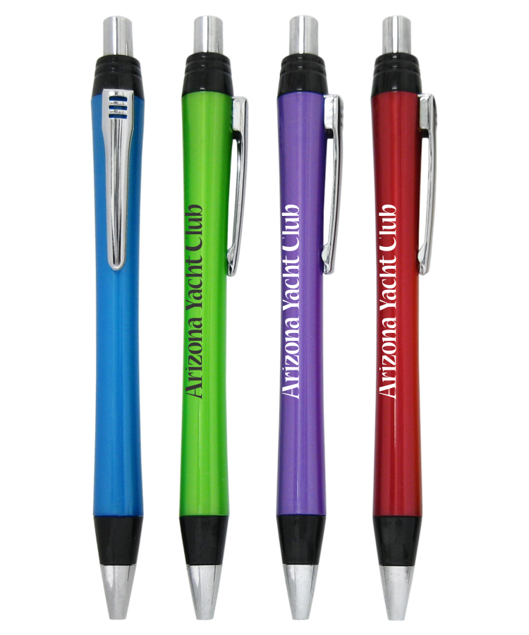 Union Printed Shiny Finish "Andrew" Clicker Pen 1