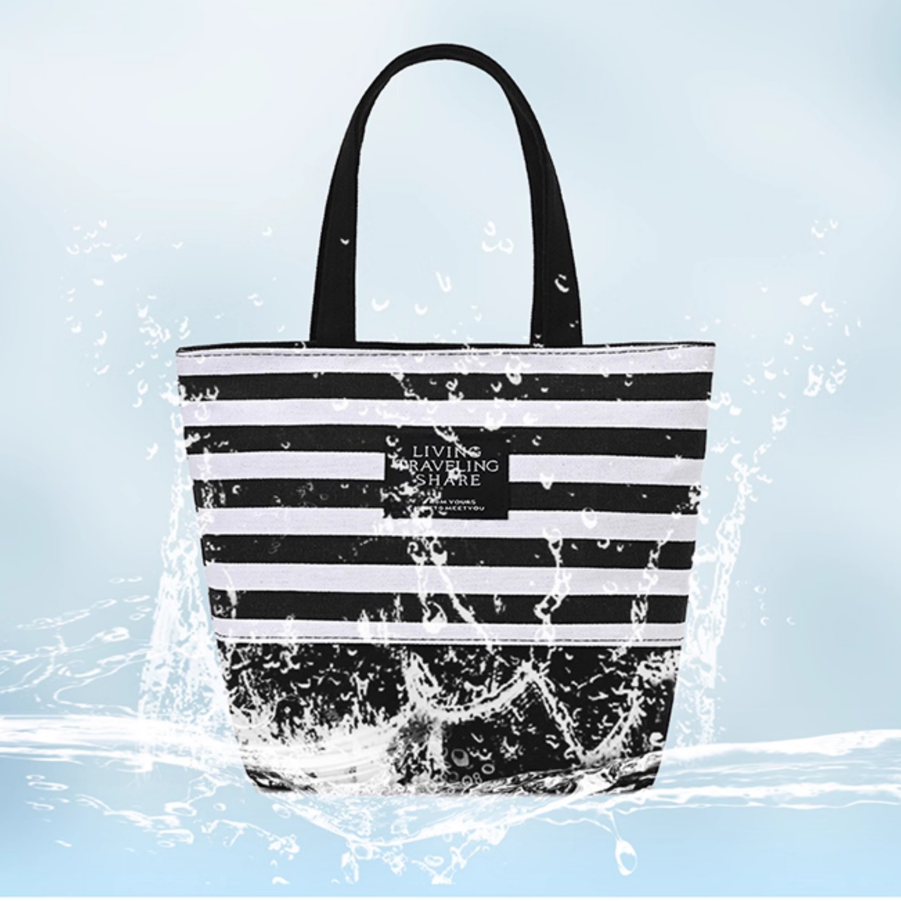 Striper Mariner Tote Bags 4