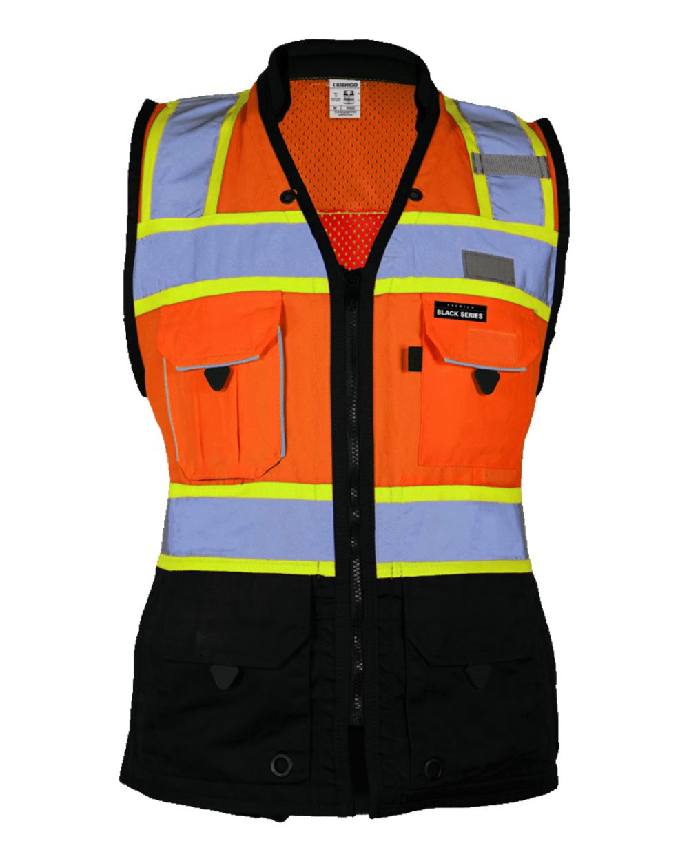 Women's Premium Black Series® Heavy Duty Surveyors Vest - S5021-5022 7